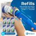 PetLovers Lint Roller Refills - 540 Sheets Extra Sticky for Pet Hair Removal - 6 Pack - Buy Online on SooperMarket.com