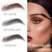 Dark Brown Waterproof Eyebrow Gel for Long Lasting, Smudge-proof Fluffy Brow Makeup - 01 Coffee - Buy Online on SooperMarket.com