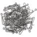 Dr.Fish 50 Pack Stainless Steel Quick Change Fishing Clips - Fast Snaps for Lures and Baits | Downward Opening | Freshwater | 1-22LB - Buy Online on SooperMarket.com