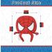FasTexx Spiderman Reversible Octopus Plush Toy - Perfect Marvel Gift for Kids of All Ages - Buy Online on SooperMarket.com