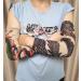 BULEFSEA Temporary Tattoo Sleeves - 10 Piece Kit for Men and Women | Fake Sunscreen Designs - Buy Online on SooperMarket.com