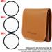 PROfezzion 67mm Star Filter Kit - 3 Pieces (4, 6, 8 Points) for Canon/Sony Camera Lens - Adjustable Starburst & Cross Star Effect Filter Set - Buy Online on SooperMarket.com
