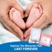 150g Air Dry Clay Baby Footprint Handprint Kit - Non-Toxic, Food Grade, Ultra Light, Soft Foam - DIY Keepsake Maker and Ideal Baby Gift - White - Buy Online on SooperMarket.com