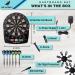 Electronic Soft Tip Dart Board Set | LCD Display | 6 Darts & 50 Soft Tips Included - Buy Online on SooperMarket.com