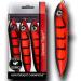 Catfish Rattling Line Float Lure 4 inch (3-Pack Demon Tiger) - Santee Rig Fishing Essential - Buy Online on SooperMarket.com
