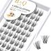 72 PCs DIY Individual Eyelashes for Beginners - Reusable Wispy & Fluffy Extensions (B03 D-12mm) - Perfect for At-Home Applications - Buy Online on SooperMarket.com
