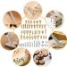 56-Piece Wood Burning Pyrography Pen Accessories Set for DIY Crafts - Buy Online on SooperMarket.com