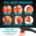 Handheld Back Massager with Heat - Cordless Electric Percussion Full Body Massager - Buy Online on SooperMarket.com