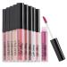 Ellen Tracy 10 Pc Lip Gloss Collection, Shimmery Lip Glosses for Women and Girls, Long Lasting Color Lip Gloss Set with Rich Varied Colors, Great Holiday Gift and Birthday Gift