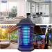 Electric Bug Zapper Mosquito Killer for Home Backyard Patio - Black - Buy Online on SooperMarket.com