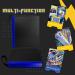 CLOVERCAT Waterproof Trading Card Binder - 720 Double-Sided Pocket Album for Pokmon, Yugioh, MTG and Other TCG - Expandable Display Holder (Dark Blue Edge, Black) - Buy Online on SooperMarket.com