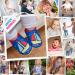 Sailing Boat Baby Shoes | Soft Sole Leather Toddler Shoes for Baby Boy or Girl (0-6 Months) - Buy Online on SooperMarket.com
