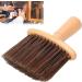 Large Barber Hair Cutting Brush with Wooden Handle Barber Face Brush for Face Neck Duster Hair Cutting Accessories (Brown) - Buy Online on SooperMarket.com