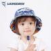 LANGZHEN Beach Sun Protection Hat for Baby Girls - Navy Shark, 6-12 Months - Buy Online on SooperMarket.com