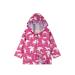 Hatley Girls' Printed Raincoat 10 Years Rainbow Unicorns