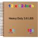 12x12 Large Scrapbook 3.6 LBS Heavy Duty Scrapbook Album | Scrapbook Photo Album | Kraft Hardcover Notebook with 50 Sheet | Use as Photo Album  Baby Book  SketchBook|12x12 Inch 100 Page