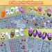TailaiMei 16 Sheets Holiday Nail Stickers - Halloween & Thanksgiving 3D Self-Adhesive Nail Art Decals for Autumn DIY Decorations - Buy Online on SooperMarket.com