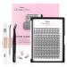 Glowing win eyelash individual cluster lashes extension set individual lashes kit single eyelashes with lash bond and sea and applianter 0.07d 228 PCS 20D eyelash extension SET-12-0.07d-20d