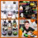 Cosswe Cupcake Toppers Pack of 18 Glitter Halloween Cupcake Topping - Buy Online on SooperMarket.com