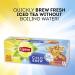 Lipton Family Size Cold Brew Tea Bags, Iced Tea - 22 Count (Pack of 6) - Buy Online on SooperMarket.com
