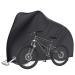 Senders bicycle cover waterproof 190t bicycle garage bicycle protective cover with castle holes waterproof protection against snow dust rain uv 200x70x110cm with bag