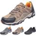 Men's Waterproof Outdoor Fitness Shoes - Non-Slip Elegant Gym Sneakers for Running & Walking - Black 46 EU - Buy Online on SooperMarket.com