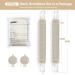 Suntee 2 Pack Exfoliating Back Scrubber Set for Shower - Loofah Back Washer for Men and Women (32.5*3.5 inch) - Buy Online on SooperMarket.com