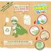 Inke Bath Slime Dino Set - 10x100g Neon Green Bathing Powder with Vitamin E & Cola Aroma - Gigantic Glibber Mucus Fun for Kids - Buy Online on SooperMarket.com