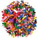 Strictly Briks Classic Briks Building Starter Kit - 100% Compatible with All Major Brick Brands - Vibrant Colors 672 Pieces