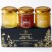 London Honey Co. British Honey Trio Gift Set - 100g x 3 | Pure, Raw & Unpasteurised | Natural Single Origin Honey - Buy Online on SooperMarket.com