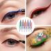 BELLIFFY 12 Pcs 1 Set Shadow Set Creative Eyeliners Waterproof Eyeliner Makeup Kit Colorful Plastic - Buy Online on SooperMarket.com