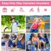 ROISDIYI Kids Water Bottle with Straw - 16oz 3 Pack, Spill Proof & Ideal for Travel - Easy Clean, Dishwasher Safe - Press Button for Pop Up Straw - Buy Online on SooperMarket.com