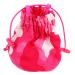 Gogogmee Universal Blowing and Curling Hair Dryer Auxiliary Tool Cloth Bag Windshield (rose Red) Accessories