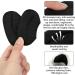 WLLHYF Heel Pads 2 Pairs - Self-Adhesive Shoe Repair and Anti-Slip Grips for Men and Women - Black - Buy Online on SooperMarket.com