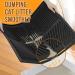 Eyein Waterproof Cat Litter Mat - 80x60cm Black - Urine Proof & Easy to Clean Litter Box Mat with Scatter Control - Non-Slip & Washable Kitty Litter Rug - Buy Online on SooperMarket.com