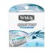 Schick Quattro Titanium Razor Blade Refills for Men - 8 Count 8 Count (Pack of 1)