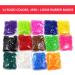 4860+ Loom Rubber Bands Refill Set - 14 Solid Colors - Bracelet Making Kit for Weaving Craft - DIY Gift for Boys and Girls - Buy Online on SooperMarket.com