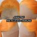 Orange Lace Front Wig - Long Straight Synthetic Hair for Black Women - Heat Resistant Fiber - Cosplay and Daily Wear - Buy Online on SooperMarket.com