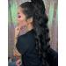 YEESHEDO Long Wavy Drawstring Ponytail Hair Extension for Black Women - Curly Synthetic Hairpiece - Buy Online on SooperMarket.com
