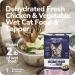 Miracle Vet Dehydrated Cat Food Topper - Chicken Vegetable Risotto - 58% Proteins - 15 oz - Buy Online on SooperMarket.com