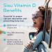 Sisu Vitamin D 1000 IU 400 Tablets - Quick Dissolve Vitamin D3 Tablets - Immune Support and Bone Maintenance - Gluten & Dairy Free - 400 Servings - Buy Online on SooperMarket.com