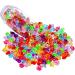 Premium Multicolored Fake Crushed Ice Rock Gems - 180-190pcs | Acrylic Ice Crystals for Kids Toy, Wedding Decor, Crafts - Buy Online on SooperMarket.com