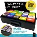 BBB Edition Game Card Storage Case for MTG and Standard Card Games | Includes 8 Dividers | Fits up to 2500 Loose Unsleeved Cards - Buy Online on SooperMarket.com