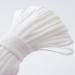 30 Yards 1/4 Inch White Elastic Band for Sewing Masks - Heavy Stretch Knit Braided Elastic - Buy Online on SooperMarket.com