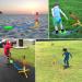 Rocket Toy Foot Pump - Outdoor Foam Rocket Set with 3 Rockets | Perfect Gifts for Boys & Girls - Buy Online on SooperMarket.com