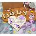 Personalised Wooden Hanging Heart Plaque - Be Brave, Dream Big, Be Yourself | Lilac Safari Animals Nursery Wall Decor - Buy Online on SooperMarket.com
