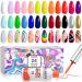 Buy RARJSM Nail Art Gel Liner Set - 24 Colors for Nail Art Design | Soak Off UV LED Curing | Glitter & Creative Painting - Buy Online on SooperMarket.com