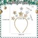 WLLHYF Glitter Star Headband - Sparkling Hair Accessory for Women & Girls | Perfect for Valentine's Day, Parties & Holidays - Buy Online on SooperMarket.com