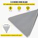VEVOR SDS Max Tile Thinset Removal Tool with Bull Point Hammer Steel Chisel Bit | 5.9 x 15.7 Floor Scraper - Buy Online on SooperMarket.com