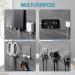 Flywave Shaver Bracket - 4 Piece Self-Adhesive Stainless Steel Razor Holder for Bathroom Kitchen & Bedroom - Buy Online on SooperMarket.com